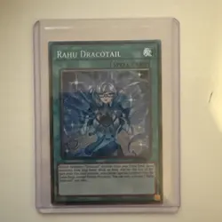 Rahu Dracotail JUSH-EN009 Collector's Rare Yu-Gi-Oh! - Image 2