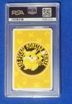 1998 POKEMON Yellow VERSION PLAYING CARDS 4 OF HEARTS #144 ARTICUNO PSA 10 - Image 2