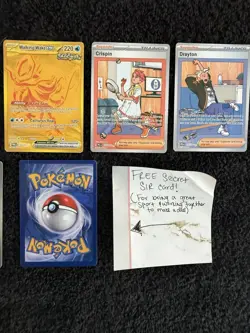 Custom Pokemon Card Bundle – Bonus SIR + Roaring Moon Extras - Image 4