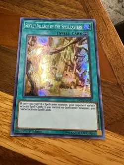 Secret Village of the Spellcasters INCH-EN043 1st Edition Super Rare PL + BONUS - Image 1
