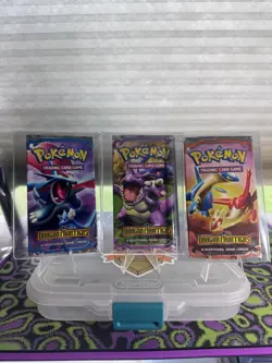Pokemon EX Dragon Frontiers Art Set Booster Packs OPENED – NO CARDS - Image 1