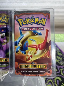 Pokemon EX Dragon Frontiers Art Set Booster Packs OPENED – NO CARDS - Image 2