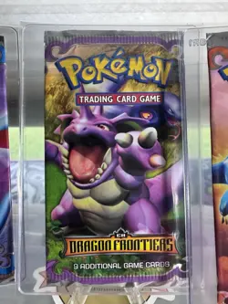 Pokemon EX Dragon Frontiers Art Set Booster Packs OPENED – NO CARDS - Image 3