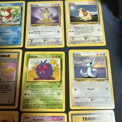 Pokemon Card Lot WOTC Base Set 2 LP, 15 Card Lot G - Image 3