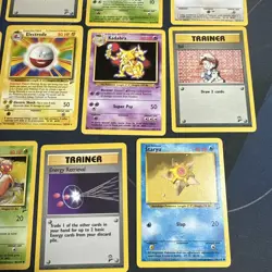 Pokemon Card Lot WOTC Base Set 2 LP, 15 Card Lot G - Image 5