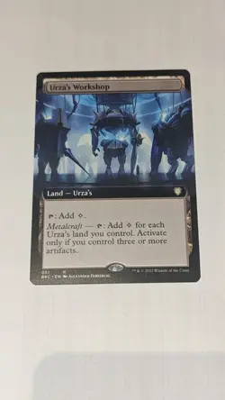 Urza's Workshop (Extended Art) Commander: the Brothers' War Regular MTG Card NM! - Image 1