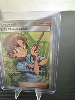 Pokemon Celestial Storm Bill's Maintenance Holo Full Art Ultra Rare Card 162/168 - Image 3