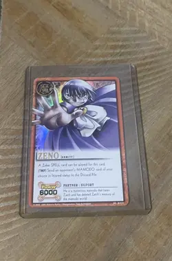 Authentic 2005 Zatch Bell TCG Zeno Enmity SR M-029 Super Rare Holo Foil Card - Image 1