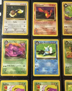 Pokemon Card Binder Collection - Vintage Card Lot TEAM ROCKET🚀 - Image 2