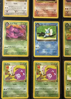 Pokemon Card Binder Collection - Vintage Card Lot TEAM ROCKET🚀 - Image 3