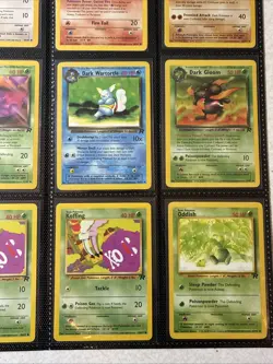 Pokemon Card Binder Collection - Vintage Card Lot TEAM ROCKET🚀 - Image 5