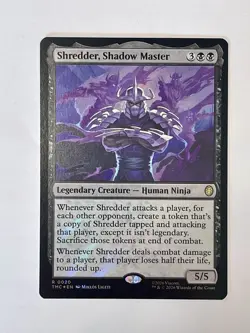 Shredder, Shadow Master (Surge Foil) Commander: Teenage Mutant Ninja Turtles... - Image 1