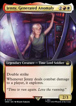 MTG Magic the Gathering Jenny, Generated Anomaly (421/1208) Doctor Who LP - Image 1