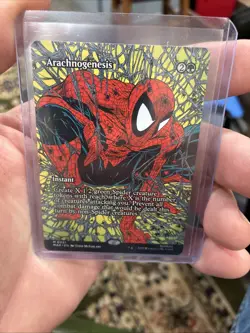 MTG Marvel's Spider-Man English Arachnogenesis Borderless 0031 Non-Foil - Image 1