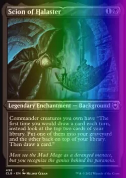 Scion of Halaster (498/1080) Commander Legends Battle for Baldur's Gate LP FOIL - Image 1