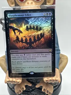 Blasphemous Edict - Foil - Foundations - Magic the Gathering - Image 1