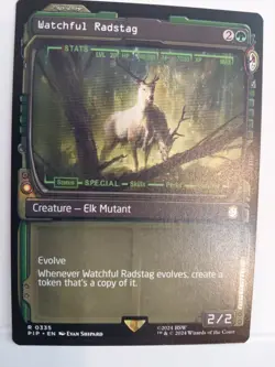 Watchful Radstag (Showcase) Universes Beyond: Fallout Regular - Image 1