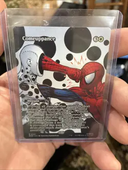 Magic The Gathering MTG 2025 Marvel Spider-Man Comeuppance M0001 Borderless - Image 1