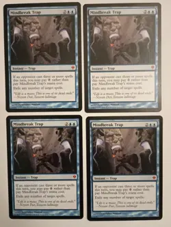 Mindbreak Trap x4 - MTG - 57/249 - Regular Mythic Rare - Magic the Gathering - Image 1