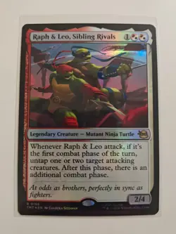 Raph & Leo, Sibling Rivals Teenage Mutant Ninja Turtles Foil - Image 1