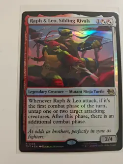 Raph & Leo, Sibling Rivals Teenage Mutant Ninja Turtles Foil - Image 3
