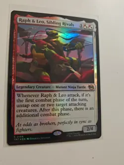 Raph & Leo, Sibling Rivals Teenage Mutant Ninja Turtles Foil - Image 4