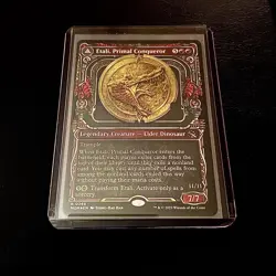 Etali, Primal Conqueror (Showcase) March of the Machine Foil (Off Center Cut) - Image 1
