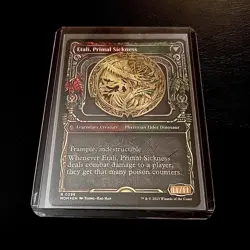 Etali, Primal Conqueror (Showcase) March of the Machine Foil (Off Center Cut) - Image 2