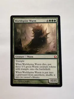 Worldspine Wurm - MTG Return to Ravnica - NM - Image 1