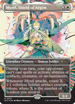 MTG Myrel, Shield of Argive, NM-Mint, English Secret Lair Countdown Kit - Image 1