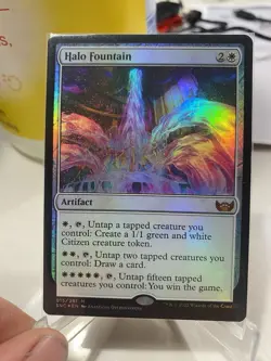 Halo Fountain #15 Mythic FOIL MTG Streets of New Capenna NM English - Image 2