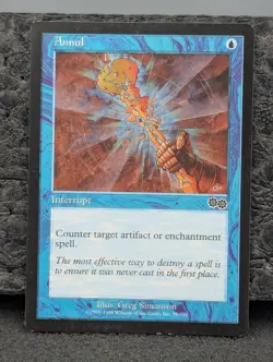 LP - Annul - Urzas Saga - Magic the Gathering Lightly Played English MTG - Image 1