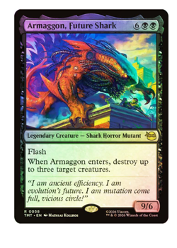 Armaggon, Future Shark - Foil Teenage Mutant Ninja Turtles MTG - Image 1
