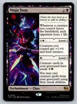 MTG Ninja Teen 0067 TMNT Rare TMT EN 2026 - Image 1
