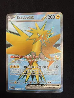 Zapdos ex 194/165 Sv2a: Pokemon Card 151 Holo (Japanese) - Image 1