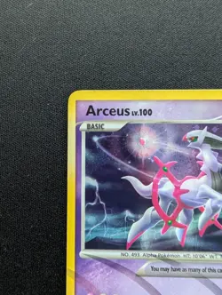 M/NM Pokemon Arceus Holo Card AR7 2009 (Psychic Form) - Image 2