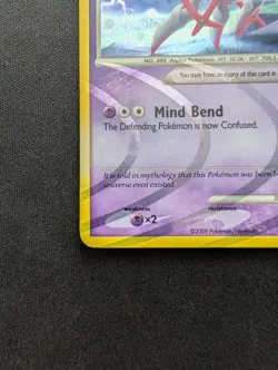 M/NM Pokemon Arceus Holo Card AR7 2009 (Psychic Form) - Image 4