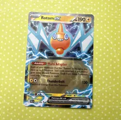 Rotom ex 029/094 Phantasmal Flames Holo Double Rare NM Pokemon Card Ungraded - Image 1