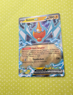 Rotom ex 029/094 Phantasmal Flames Holo Double Rare NM Pokemon Card Ungraded - Image 2