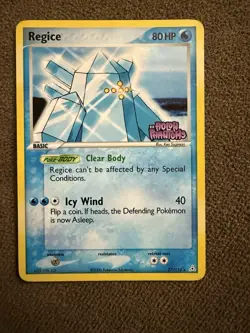 Pokemon Regice Holon Phantoms Rare Holo 27/110 2006 Card English - Image 1