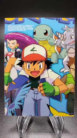 Jesse TV9 Topps TV Animation Edition 1999 ERROR Ink Hickey Pokemon Card LP+ - Image 2