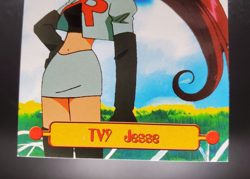 Jesse TV9 Topps TV Animation Edition 1999 ERROR Ink Hickey Pokemon Card LP+ - Image 4