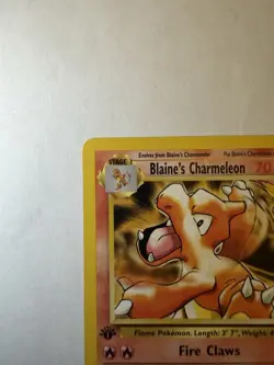 Pokemon TCG Blaine's Charmeleon Gym Challenge 1st Edition Uncommon 31/132 70 HP - Image 4