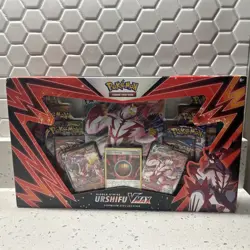 Pokemon TCG Single Strike Urshifu VMAX Premium Collection Box Red 11 TCG PACKS - Image 1