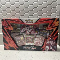 Pokemon TCG Single Strike Urshifu VMAX Premium Collection Box Red 11 TCG PACKS - Image 2