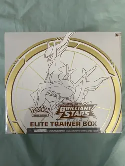 Pokemon TCG Brilliant Stars Elite Trainer Box Brand New Sealed 820650870125 - Image 1