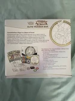 Pokemon TCG Brilliant Stars Elite Trainer Box Brand New Sealed 820650870125 - Image 2