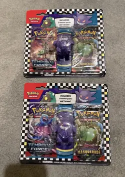 x2 Pokemon TCG Gengar Eraser Back To School Blister 2024 - Image 1