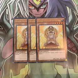 MAGO-EN116 x3 Barrier Statue of the Heavens Rare Excellent Condition Yugioh - Image 1