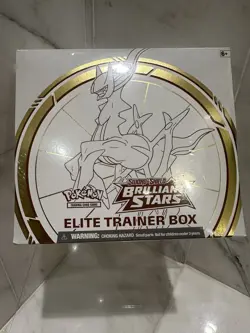 2022 Pokemon Sword Shield Brilliant Stars ELITE TRAINER BOX factory SEALED 820650850127 - Image 1